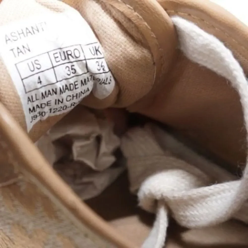 Michael Kors Ashanti Khaki/Tan Monogram Logo Sneakers, Size 4 / 35
